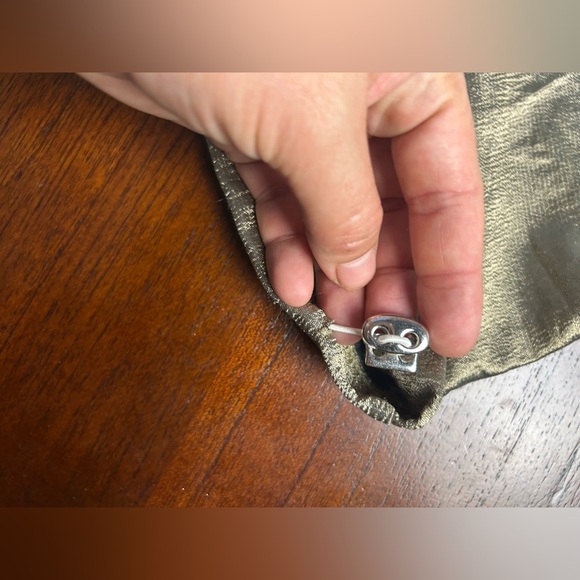 Zara Women's White and Gold Bomber Jacket - Picture 8 of 12